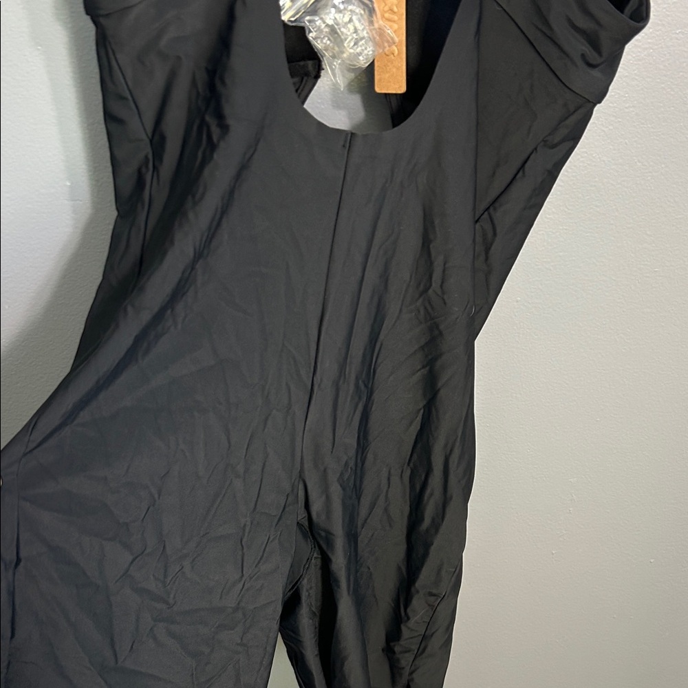 SKIMS black Bodysuit deep plunge shapewear - Picture 4 of 5